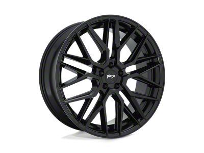 Niche Gamma Gloss Black Wheel; 19x8.5; 35mm Offset