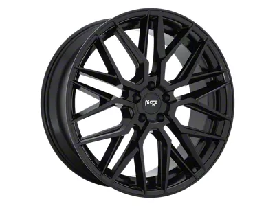 Niche Gamma Gloss Black Wheel; 22x9; 38mm Offset