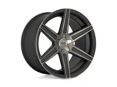 Niche Carina Matte Machined Double Dark Tint Wheel; 20x10.5; 40mm Offset