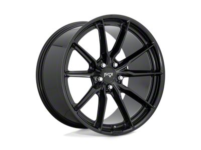 Niche Rainier Gloss Black Wheel; 20x10.5; 40mm Offset