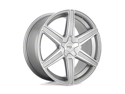 Niche Carina Anthracite and Brushed Tinted Clear Wheel; 20x10.5; 40mm Offset