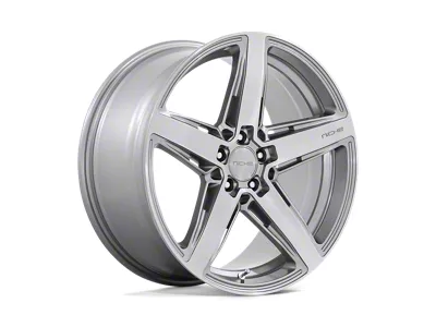Niche Teramo Anthracite Brushed Face Tint Clear Wheel; 20x11; 43mm Offset