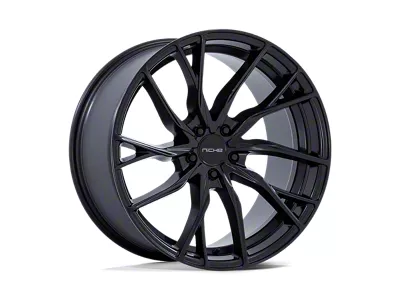 Niche Novara Matte Black Wheel; 20x10.5; 30mm Offset