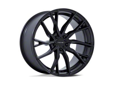 Niche Novara Matte Black Wheel; 20x10.5; 40mm Offset