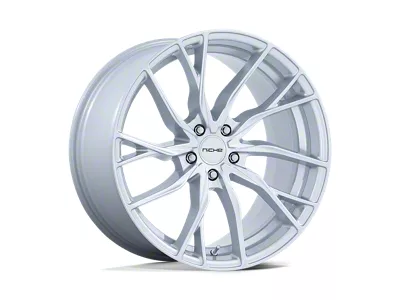 Niche Novara Silver Wheel; 20x9; 42mm Offset