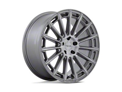 Niche Amalfi Platinum Gray Wheel; 20x9; 35mm Offset