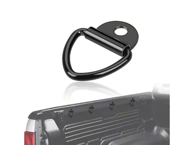 Nilight Heavy Duty V-Ring Tie Down Anchors; 10-Pack (Universal; Some Adaptation May Be Required)