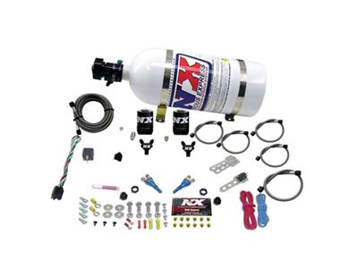 Nitrous Express 08-10 Dodge Viper EFI Dual Nozzle 100-300HP w/10lb - 20325-10