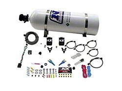 Nitrous Express 08-10 Dodge Viper EFI Dual Nozzle 100-300HP w/15lb - 20325-15