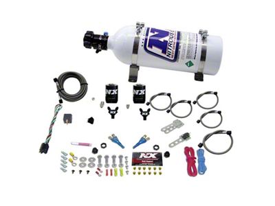 Nitrous Express 08-10 Dodge Viper EFI Dual Nozzle 100-300HP w/5lb - 20325-05