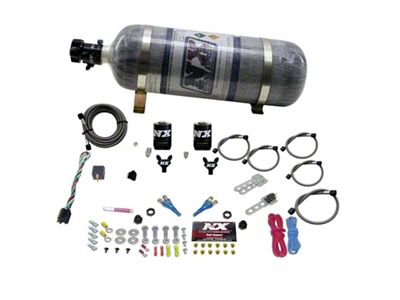 Nitrous Express 08-10 Dodge Viper EFI Dual Nozzle 100-300HP w/Composite - 20325-12