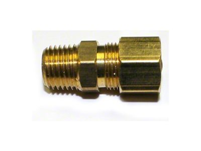 Nitrous Express 1/4 NPT Male x 3/8 Compression Straight - 16139