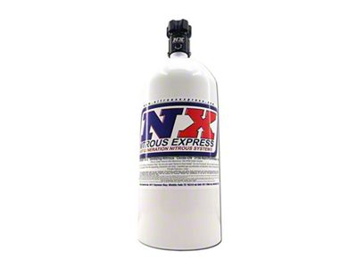 Nitrous Express 10lb Bottle w/Lightning 500 Valve -6 Bottle Nipple - 11100-6