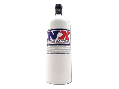 Nitrous Express 15lb Bottle w/Lightning 500 Valve 6.89 Dia x - 11150-6