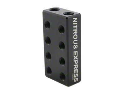 Nitrous Express 2 Inlet 16 Outlet Nitrous/Fuel Distribution Block - 16174