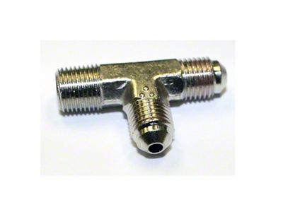 Nitrous Express 3AN Male x 1/8 NPT Run T - 16132