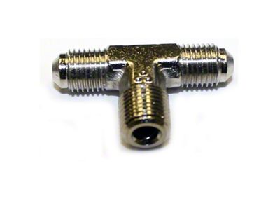 Nitrous Express 3AN Male x 1/8 NPT Straight T - 16131