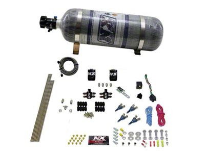 Nitrous Express 4 Cyl Gasoline EFI Nitrous Kit 50-250HP w/Composite - 80004EFI-12