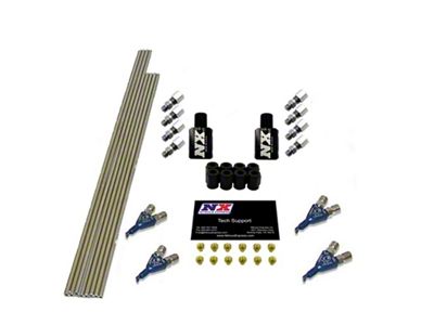Nitrous Express 4 Cyl Piranha Conversion for Single Nozzle EFI - NX400