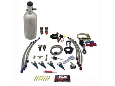 Nitrous Express 4 Cyl Piranha Nitrous Kit For EFI Applications - 60008P