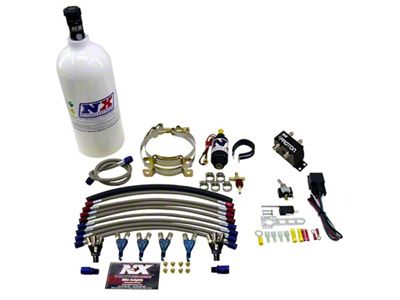 Nitrous Express 4 Cyl Proton Nitrous Kit w/1.0lb Bottle - 61028-1.0P