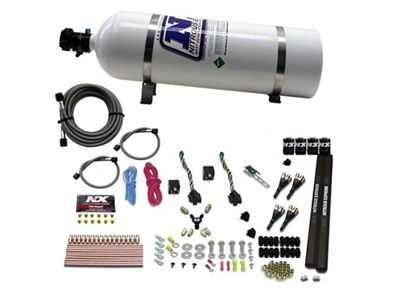 Nitrous Express 4 Cyl SX2 Nozzle Nitrous Kit 100-300HP x - 90094-15