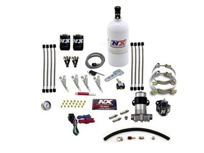 Nitrous Express 4 Cyl Vortec Nitrous Kit Pro-Mod w/2.5lb Bottle - 60006SSVP