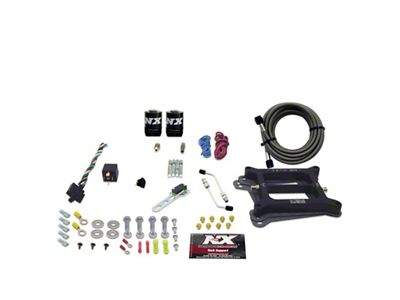 Nitrous Express 4150 4-BBL/Alcohol Nitrous Kit 100-500HP w/o Bottle - 50045-00