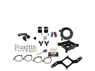 Nitrous Express 4150 Billet Crossbar Stage 6 Nitrous Kit 50-300HP - 60042-00