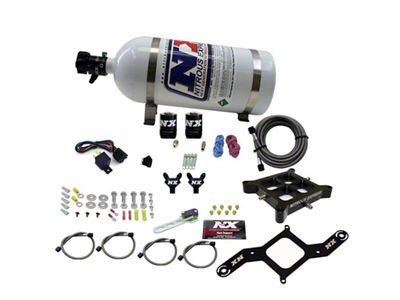 Nitrous Express 4150 Billet Crossbar Stage 6 Nitrous Kit 50-300HP - 60042-10