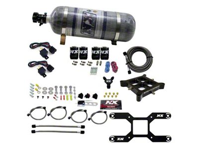 Nitrous Express 4150 Dual Stage Billet Crossbar Nitrous Kit 50-300 - 66042-12