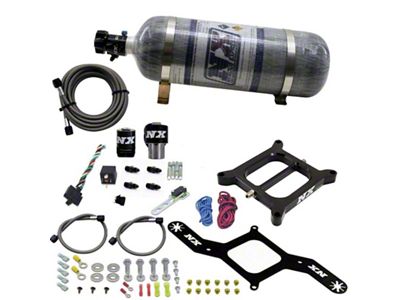Nitrous Express 4150 Gasoline RNC Nitrous Kit w/12lb Bottle - 55040-12