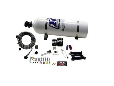 Nitrous Express 4150 Gasoline RNC Nitrous Kit w/15lb Bottle - 55040-15