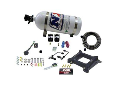 Nitrous Express 4150 Gemini Stage 6 Alcohol Nitrous Kit 50-300HP - 60045-10