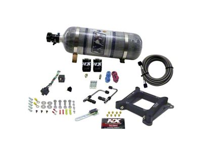 Nitrous Express 4150 Gemini Stage 6 Nitrous Kit 50-300HP w/Composite - 60040-12