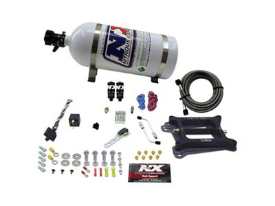 Nitrous Express 4150 Hitman Plus 4-BBL Nitrous Kit 50-200HP w/10lb - 40041-10
