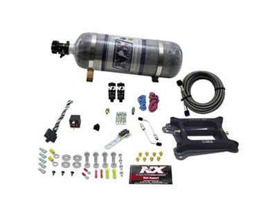 Nitrous Express 4150 Hitman Plus 4-BBL Nitrous Kit 50-200HP w/Composite - 40041-12