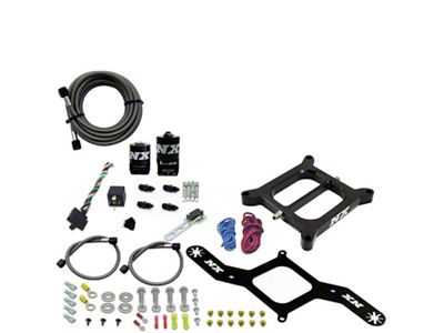 Nitrous Express 4150 RNC Conventional Nitrous Plate Kit w/.375in Solenoid - 55140-00