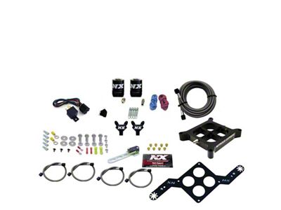 Nitrous Express 4150 Single Entry Billet Crossbar Plate Kit - 63040-00