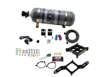 Nitrous Express 4150 Single Entry Crossbar Plate Pro-Power Nitrous Kit - 63540-12