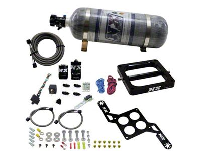 Nitrous Express 4500 RNC Conventional Nitrous Plate Kit w/.375in Solenoid - 55170-12