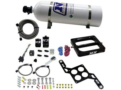 Nitrous Express 4500 RNC Conventional Nitrous Plate Kit w/.375in Solenoid - 55170-15