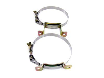 Nitrous Express 5lb Stainless Steel Bottle Brackets - 11109