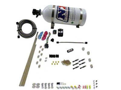 Nitrous Express 6-Cyl Dry Direct Port Nitrous System 15lb Bottle - 93066-15