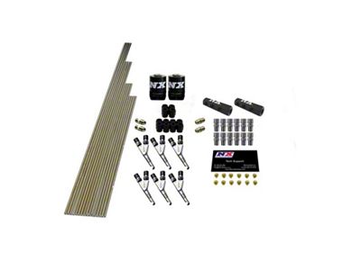 Nitrous Express 6 Cyl SSV/Std Plumb Kit w/2 Solenoids & - 13392