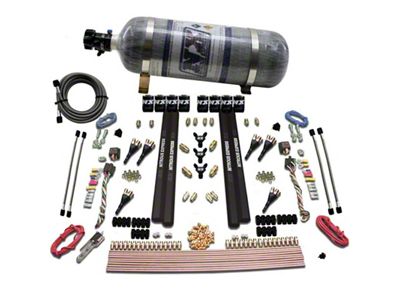 Nitrous Express 6 Cyl SX2 Dual Stage Nozzle Nitrous Kit - 90096-12