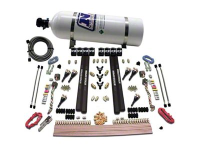 Nitrous Express 6 Cyl SX2 Dual Stage Nozzle Nitrous Kit - 90096-15