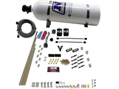 Nitrous Express 8 Cyl Dry Direct Port 2 Solenoids Nitrous - 93006-15
