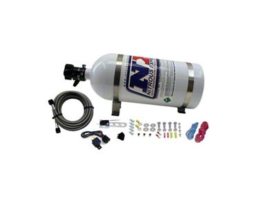 Nitrous Express 8 Cyl Nozzle System Complete Incl 10lb Bottle - 13395