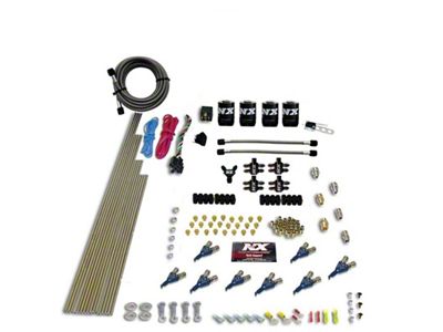 Nitrous Express 8 Cyl Piranha Direct Port 4 Solenoids Nitrous - 80001EFI-00